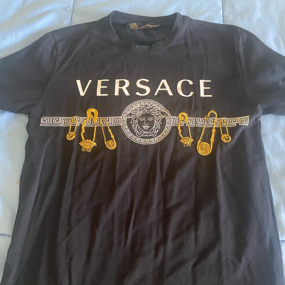 Black Versace tee